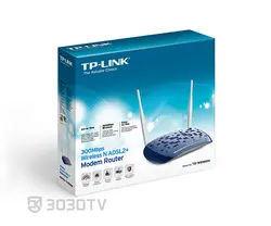 مودم روتر +ADSL2 بی‌ سیم N تی پی لینک مدل TD-W8960N V4-7