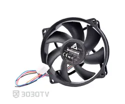 فن ۸ در ۸ سانتی متر ۰.۳ آمپر ۱۲ ولت دلتا مدل AFB09512H