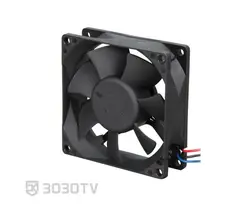 فن آکسیال ۸ در ۸ سانتی متر ۰.۵۱ آمپر ۱۲ ولت دلتا مدل AFB0812SH