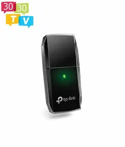 کارت شبکه USB وایرلس و دوبانده تی‌پی لینک مدل Archer T2U