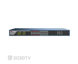 سوییچ شبکه PoE هجده پورت هایک ویژن مدل DS-3E1318P-E