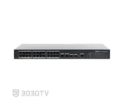 سوییچ شبکه PoE بیست و شش پورت داهوا مدل DH-PFS4226-24ET-360