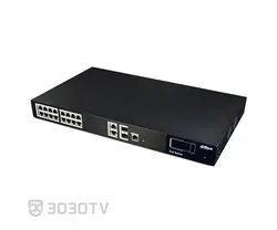 سوییچ شبکه PoE هجده پورت داهوا مدل DH-PFS4218-16ET-240