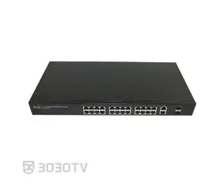 سوییچ شبکه PoE بیست و هشت پورت مارلیک تک مدل TXE163