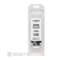 حافظه اینترنال SSD ظرفیت 525 گیگابایت کروشیال مدل MX300 M.2