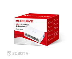 سوییچ شبکه ۵ پورت مرکوسیس مدل MS105 V1