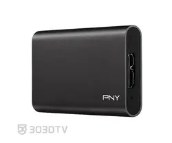 حافظه اکسترنال SSD ظرفیت 480 گیگابایت پی ان وای مدل Elite