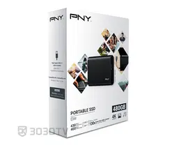 حافظه اکسترنال SSD ظرفیت 480 گیگابایت پی ان وای مدل Elite