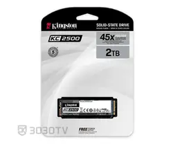 حافظه اینترنال SSD ظرفیت 2 ترابایت کینگستون مدل KC2500