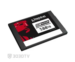 حافظه اینترنال SSD ظرفیت 7.68 ترابایت اینترپرایز کینگستون مدل DC500R