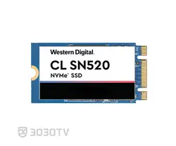 حافظه اینترنال SSD ظرفیت 256 گیگابایت CL SN520 وسترن دیجیتال مدل SDAPMUW