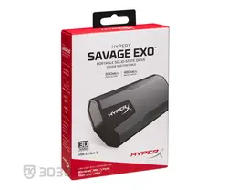 حافظه اکسترنال SSD ظرفیت 480 گیگابایت HyperX کینگستون مدل SAVAGE EXO