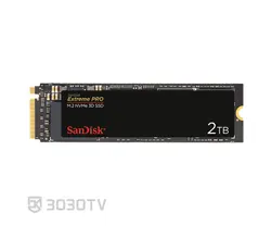 حافظه اینترنال SSD ظرفیت 2 ترابایت سن دیسک مدل Extreme PRO