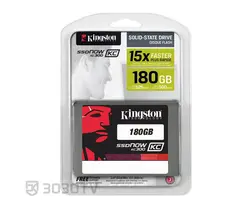 حافظه اینترنال SSD ظرفیت 180 گیگابایت کینگستون مدل SKC300S37A