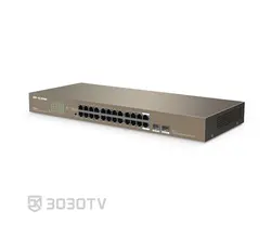 سوییچ شبکه گیگابیتی ۲۴ پورت آی پی کام مدل G1024F