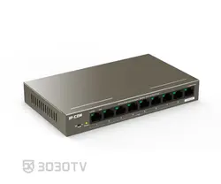 سوییچ شبکه PoE نه پورت آی پی کام مدل F1109P-8-102W