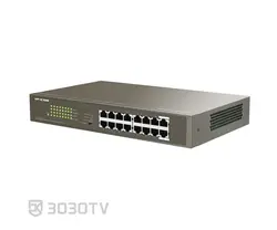 سوییچ شبکه PoE گیگابیتی ۱۶ پورت آی پی کام مدل G1116P-16-150W