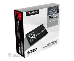 حافظه اینترنال SSD ظرفیت 256 گیگابایت کینگستون مدل SKC600B به همراه کیت ارتقا