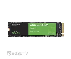 حافظه اینترنال SSD ظرفیت 480 گیگابایت سبز SN350 وسترن دیجیتال مدل WDS480G2G0C