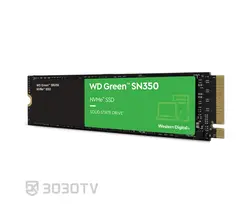 حافظه اینترنال SSD ظرفیت 480 گیگابایت سبز SN350 وسترن دیجیتال مدل WDS480G2G0C