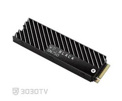 حافظه اینترنال SSD ظرفیت 1 ترابایت مشکی SN750 وسترن دیجیتال مدل WDS100T3XHC