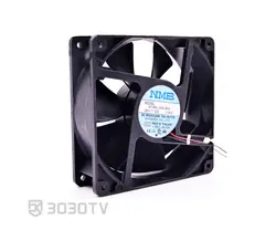 فن آکسیال ۱۲ در ۱۲ سانتی متر ۰.۴۶ آمپر ۲۴ ولت NMB مدل 4715KL-05W-B49