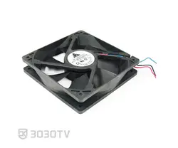 فن آکسیال ۱۲ در ۱۲ سانتی متر ۰.۴۲ آمپر ۲۴ ولت دلتا مدل AFB1224SH