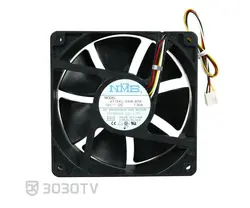فن آکسیال ۱۲ در ۱۲ سانتی متر ۱.۳ آمپر ۲۴ ولت NMB مدل 4715KL-04W-B56
