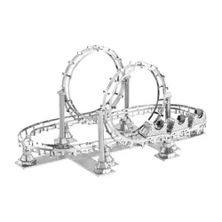پازل سه بعدی فلزی Roller Coaster