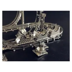 پازل سه بعدی فلزی Roller Coaster