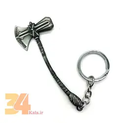 جاکلیدی فلزی تبر ثور THOR (نقره ای)