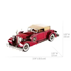 پازل فلزی سه بعدی 1934 Packard Twelve Convertible