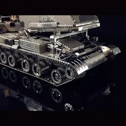 پازل فلزی سه بعدی مدل Multi-Barrel Rocket Launcher