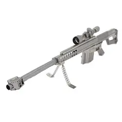 پازل فلزی سه بعدی تفنگ تک تیرانداز