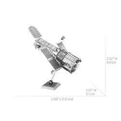 پازل سه بعدی فلزی Hubble Telescope