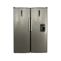 یخچال فریزر دوقلو پارس مدل نوفراست بوران نقره ای