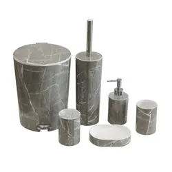 ست سرویس بهداشتی لیمون طرح ماربل