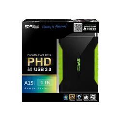 هارد اکسترنال سیلیکون پاور مدل SP Armor A15 ظرفیت 1 ترابایت