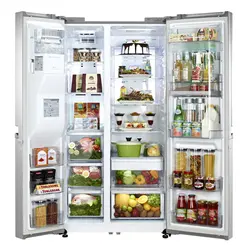 یخچال ساید بای ساید ال جی مدل SXB55SS