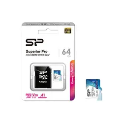 مموری میکرو اس دی سیلیکون پاور مدل SP Micro SDXD Superior Pro U3 V30 100Mb/s With Adapter - فروش آنلاین لوازم خانگی سی و هفت ده 3710