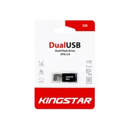 فلش مموری کینگ استار مدل Kingstar S20 ظرفیت 64 گیگابایت - فروش آنلاین لوازم خانگی سی و هفت ده 3710