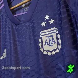لباس پلیری دوم سه ستاره آرژانتین 2023 - پیراهن تک
