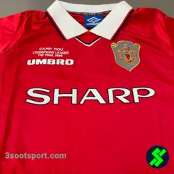 لباس کلاسیک منچستریونایتد فینال لیگ قهرمانان1999-پیراهن تک