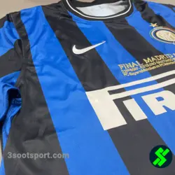 لباس کلاسیک اول اینترمیلان فینال قهرمانی 2010-2009 پیراهن تک