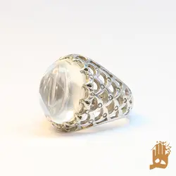 انگشتر فیلی پولکی ماشینی نگین در نجف