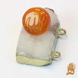 سنگ عقیق پرتغالی خراسانی با حکاکی الله