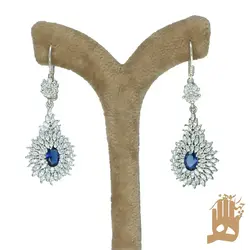 گوشواره زنانه طرح برگی