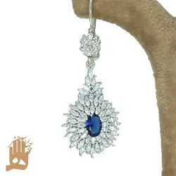 گوشواره زنانه طرح برگی