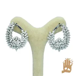 گوشواره زنانه طرح خوشه ای