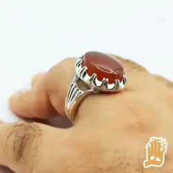 انگشتر صفوی صدفی